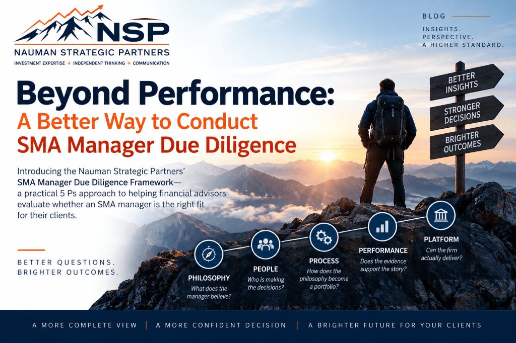 Beyond Performance: A Better Way to Conduct SMA Manager Due Diligence