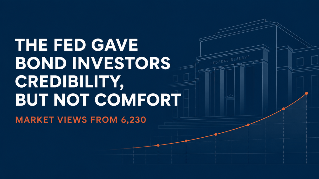 The Fed Gave Bond Investors Credibility, but Not Comfort